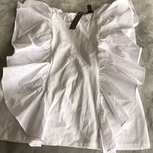 J. Crew white blouse